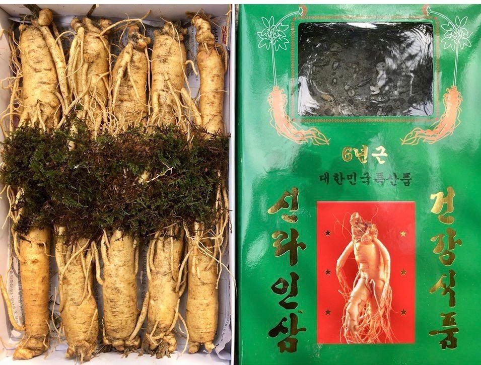  Hồng sâm khô nguyên củ Hàn Quốc